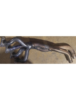 EXHAUST MANIFOLD AND FRONT PIPE ASSEMBLY USED