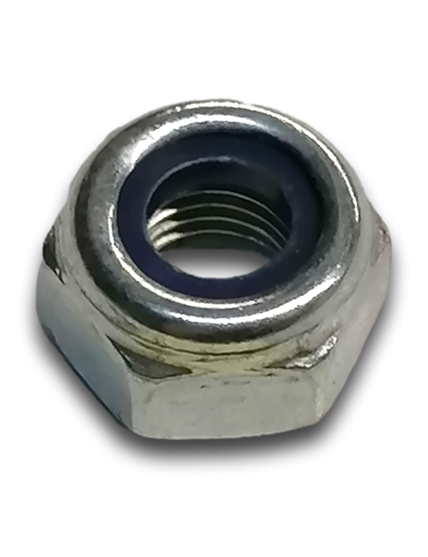 DADO UNIBALL DELLO STERZO NYLSTOP M10 P125 ZINCATO