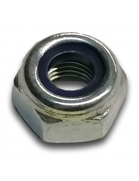 DADO UNIBALL DELLO STERZO NYLSTOP M10 P125 ZINCATO