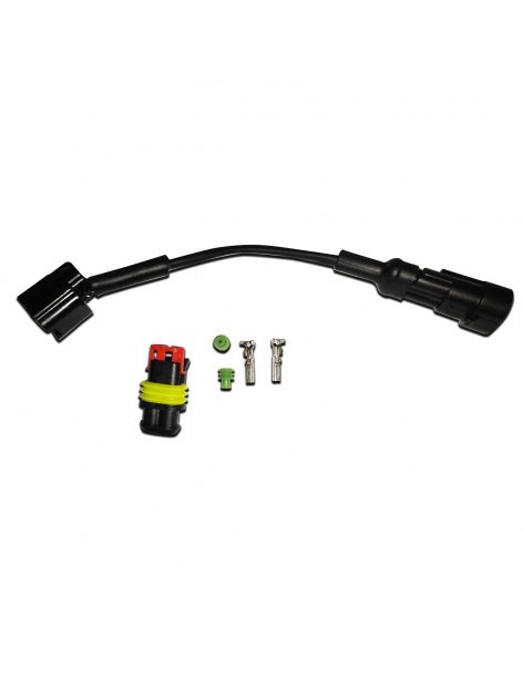 KIT CONNETTORE TEMP. ACQUA E ALTERNATORE F4R CAVO