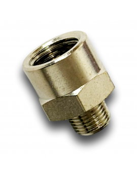 ADATTATORE 1/4G FEM - 1/8NPT MASCHIO PER MANO REGOL. BENZ.