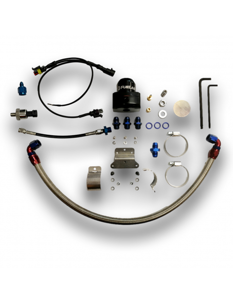 KIT REGOLATORE ESTERNO COMPLETO CON SONDA ACQUISIZIONE PRESSIONE BENZINA