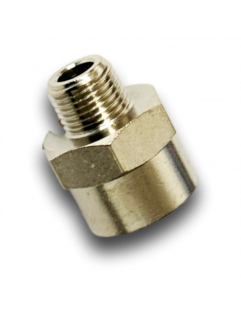ADATTATORE 1/4G FEM - 1/8NPT MASCHIO PER MANO REGOL. BENZ.