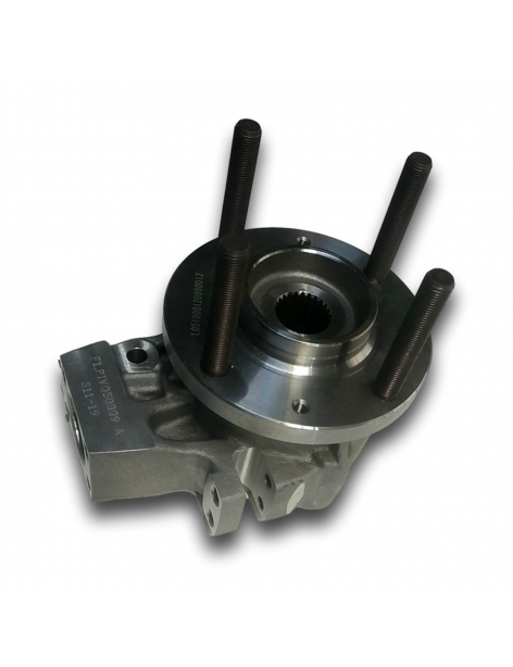 MONTANTE ANT. DX ASSEMBLATO CON MOZZO E CUSCINETTO