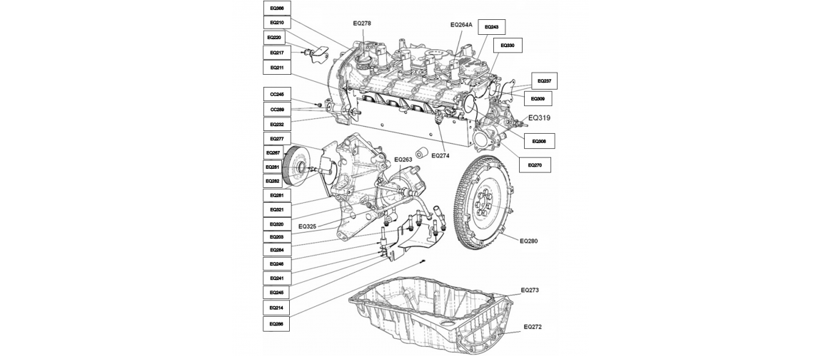Pièces détachées - Mitjet International - Mitjet 2L - Moteur