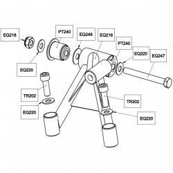 Support moteur avant