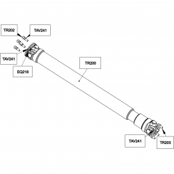 Arbre de transmission longitudinal