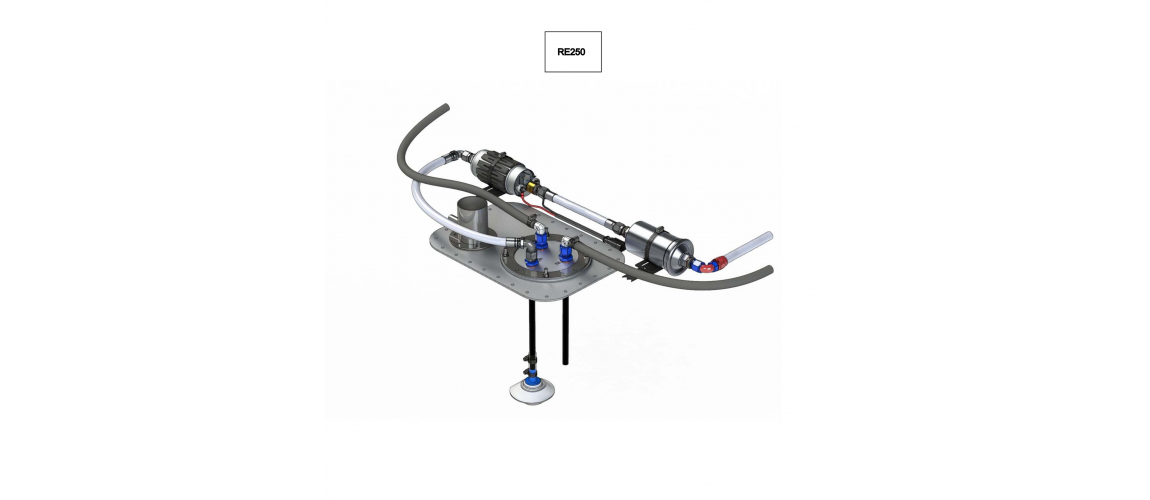 Spare parts - Mitjet 2L - Tank - External fuel pump kit