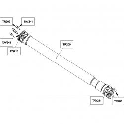 Arbre de transmission longitudinal
