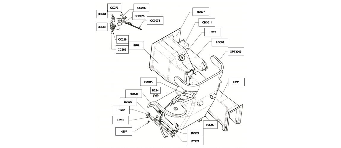 Spare parts - Mitjet International - Mitjet ST - Cockpit